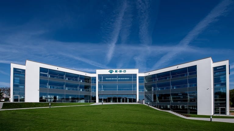 Die Firmenzentrale von E.G.O in Oberderdingen: das Unternehmen verzeichnete 2023 Umsatzeinbußen 